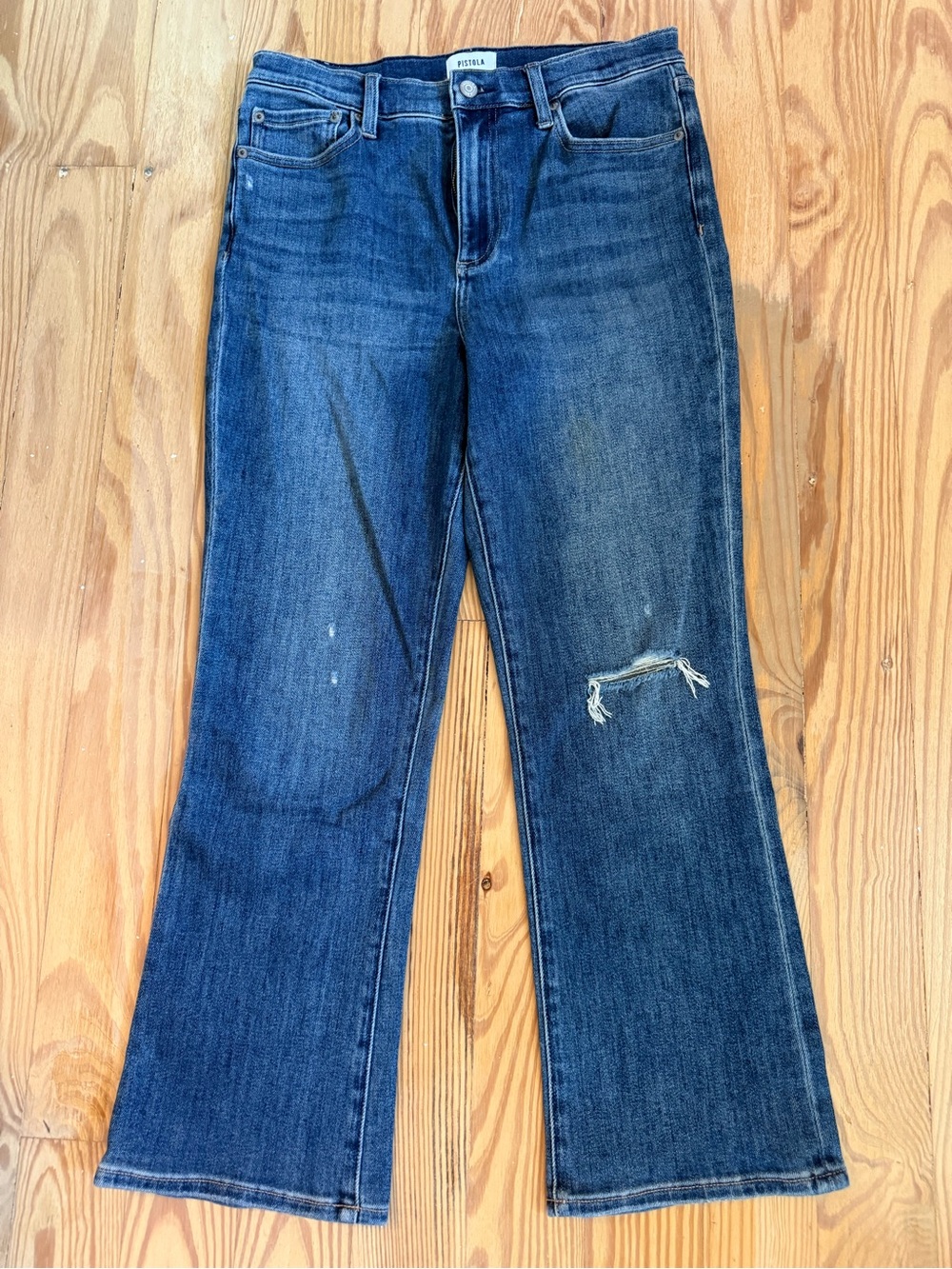 Pistol Distressed Women's Jeans